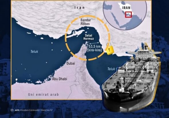 AS Mulai Blokade Selat Hormuz Hari Ini