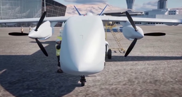 China Uji Terbang Drone Kargo Raksasa Changying-8, Siap Revolusi Logistik Udara